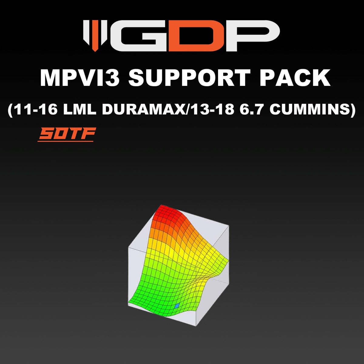 GDP MPVI3 Support Pack - SOTF (11-16 GM 6.6L Duramax/13-18 Dodge 6.7L Cummins) GDP Tune Files GDP 