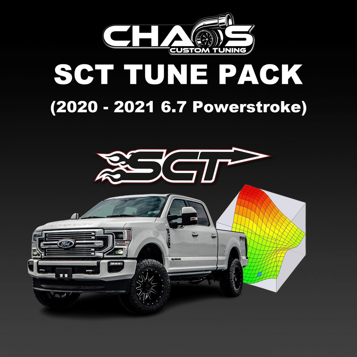 Chaos Custom Tuning SCT X4 Tune Files (2020-2021 Powerstroke 6.7L) Tune Files Chaos Custom Tuning 