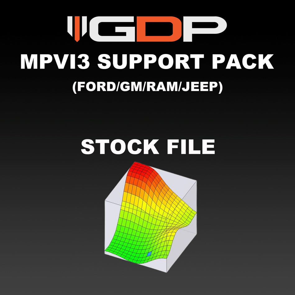 GDP MPVI3 Stock File (Ford/GM/Ram/Jeep) GDP Tune Files GDP 